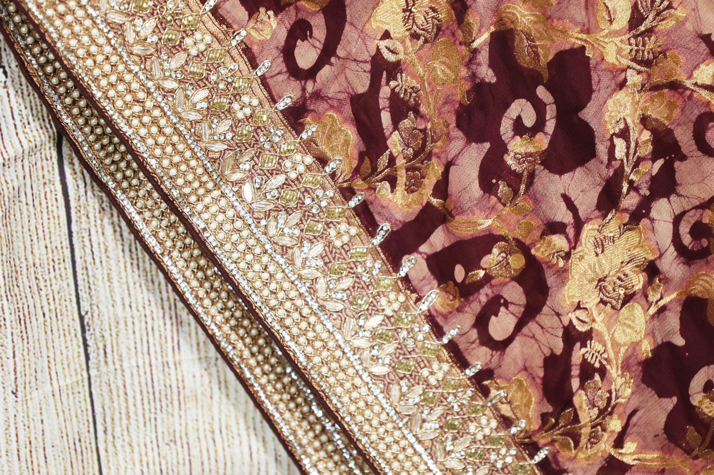 Gotta Patti Grace Georgette - Diwali Special