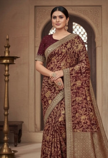 Gotta Patti Grace Georgette - Diwali Special